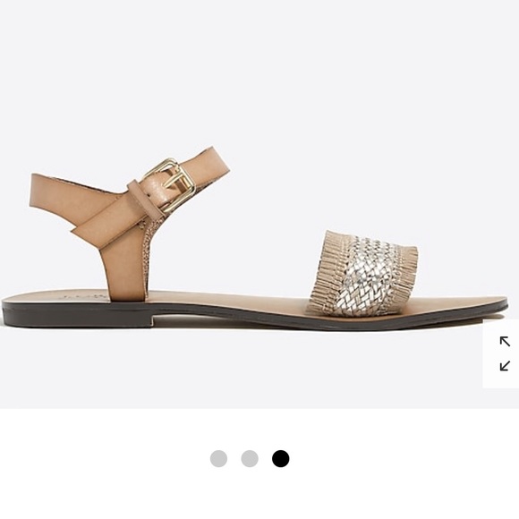 J. Crew Sandals with Strap NIB - Picture 2 of 5